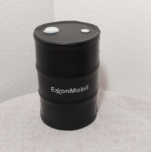 ExxonMobil Promotional Oil Barrel Squeeze Stress Ball